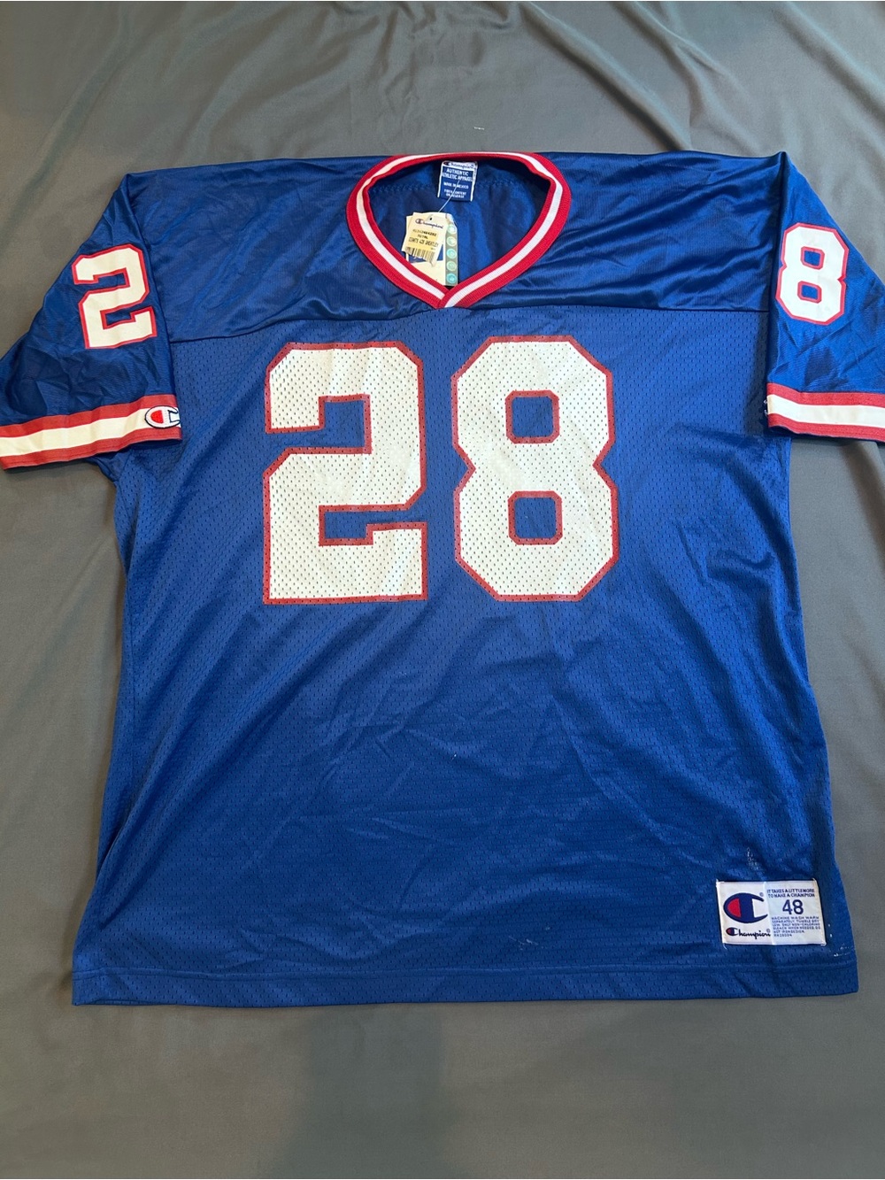 Vintage Champion / NFL / NY Giants / Wheatley Jersey (BRAND NEW W TAGS)